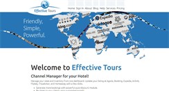 Desktop Screenshot of effectivetours.com